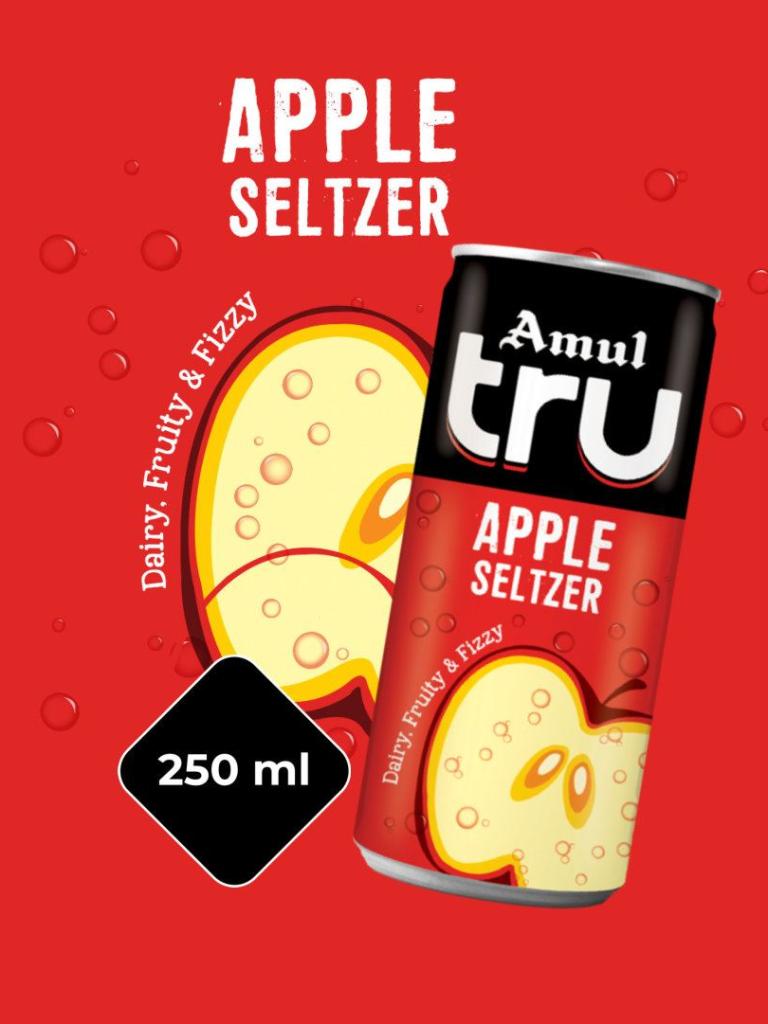 Amul APPLE Seltzer